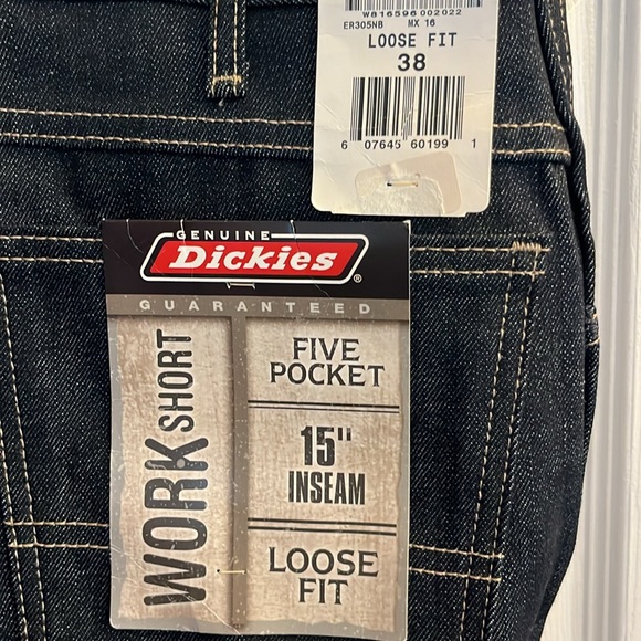 DICKIES work shorts Denim Shorts size 38 - Picture 3 of 7